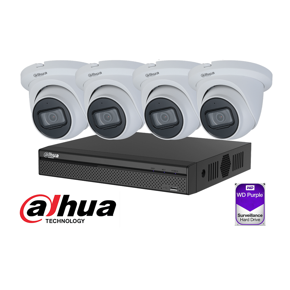Dahua Complete CCTV Package - from $1699 Installed